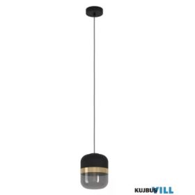 EGLO 390017 Függ. E27 6x40W fekete/arany Savarna