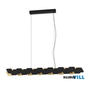 EGLO 390032 LED függ.4x11W fekete/arany Altagracia