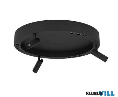 EGLO 390052 LED mennyezeti fekete Bruscoli