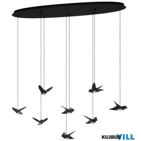 EGLO 390055 LEDfüggeszték 8x4,2W feketeParatebueno