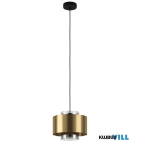 EGLO 390066 Függeszték E27 1x40W arany/átl Duglia