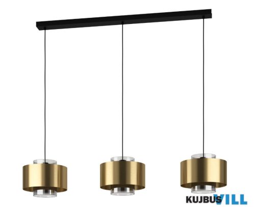 EGLO 390067 Függeszték E27 3x40W arany/átl Duglia