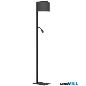 EGLO 390068 LED álló E27 1x40W+LED3,5W fek Foligno