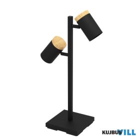 EGLO 390069 LEDasztali GU10 2x4,5Wfek/fa Cartagena