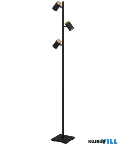 EGLO 390071 LED álló GU10 3x4,5W fek/fa Cartagena
