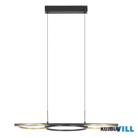 EGLO 390087 LED függeszték/3 fekete/arany Lanacera