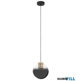 EGLO 390104 Függeszték 3xE27 fek/fek-átl. Bulciago