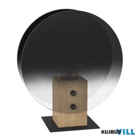 EGLO 390143 Aszt.1xE27 fek/fa/fek-szür-átl.Millena