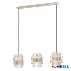 EGLO 390147 Függeszték 3xE27 homok szín Oltamar