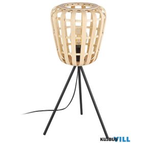 EGLO 390154 Asztali 1xE27 fek./bambusz Montezuelo