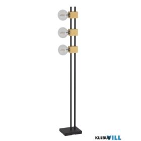 EGLO 390194 Álló 3xE27 fekete/fa Levantara