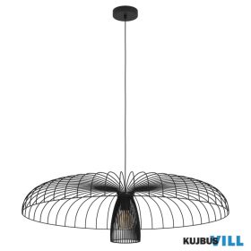 EGLO 390217 Függeszték 1xE27 Ø985 fek. Champerico