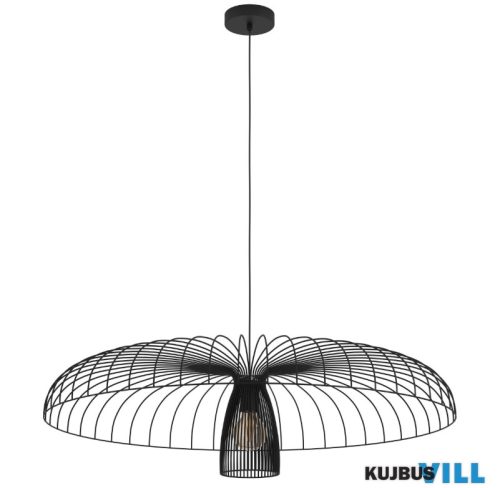 EGLO 390217 Függeszték 1xE27 Ø985 fek. Champerico