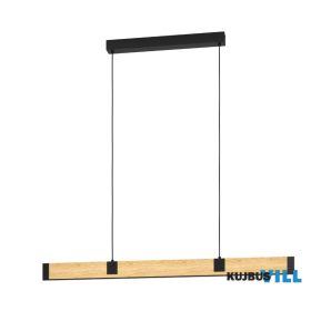 EGLO 390225 LED függ. 3000K fekete/barna Caminarro