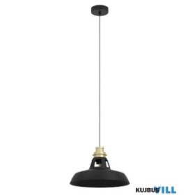 EGLO 390229 Függ. 1xE27 fekete/arany Espinardo