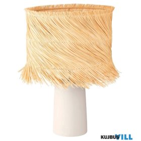 EGLO 390239 Asztali 1xE27 fekete/natúr Paisano