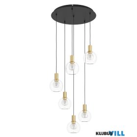 EGLO 390279 LED függ 6x5,4W 3000K fk/sr/átl Terque