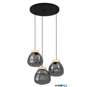 EGLO 390319 Függ E27 3x40W fk/fa/szürk-átlMagacela