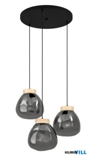 EGLO 390319 Függ E27 3x40W fk/fa/szürk-átlMagacela
