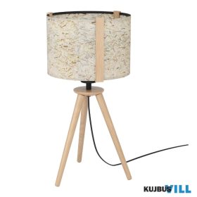 EGLO 390325 Asztali E27 25W fk/fa bézsHontongas