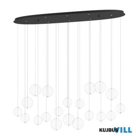 EGLO 390344 LEDfügg 8x5,4W 3000K fk/átl Espardello