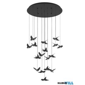 EGLO 390352 LEDfügg Ø78cm 17x3W fk/szatParatebueno