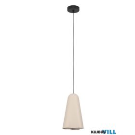 EGLO 390363 Függeszték E27 40W fek/homok Tolleric