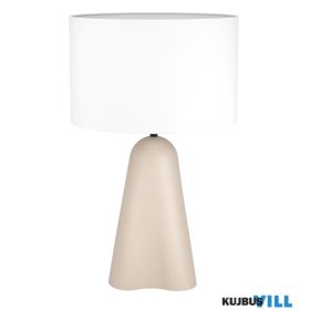 EGLO 390365 Asztali E27 40W homok/fehér Tolleric