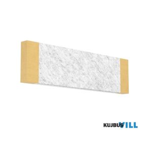 EGLO 390387 LEDfali 2x5,4W fek/szürke/fa Vallelado