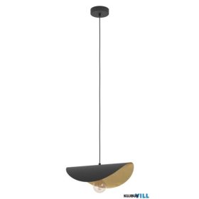 EGLO 390392 Függ E27 1x40W41cm fekete/arany Saceda