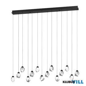 EGLO 390414 LEDfügg 14x3W kristály/fekete Sindicat