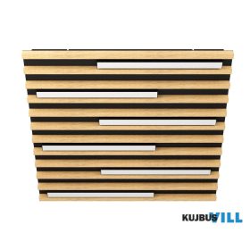 EGLO 390427 LEDmennyezeti 6x8,5Wfa/fekete Marreira