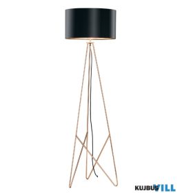 EGLO 39229 Állólámpa E27 60W fekete/réz Camporale