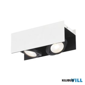 EGLO 39316 LED menny.2x5,4W fehér/fekete Vidago