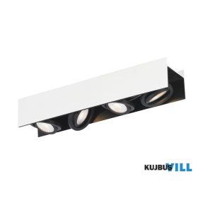 EGLO 39318 LED menny.4x5,4W fehér/fekete Vidago