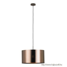 EGLO 39356 Függ.E27 60W 45cm barna/vréz Saganto