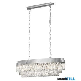 EGLO 39494 Függ E14 10x40W króm/krist Valparaiso