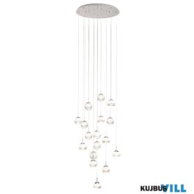 EGLO 39547 LED függ.17x5W 3000K 8160Lm Montefio