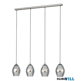 EGLO 39566 Függeszték E27 4x60W átlfekete Estanys