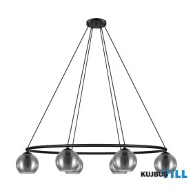 EGLO 39578 Függ.E14 6x25Wfekete/átlfeketeDaguella