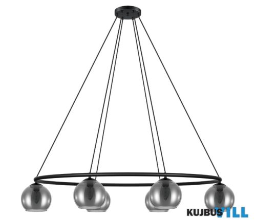 EGLO 39578 Függ.E14 6x25Wfekete/átlfeketeDaguella