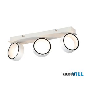 EGLO 39586 LEDfali/menny 3x5W 3000Kfehér Albariza