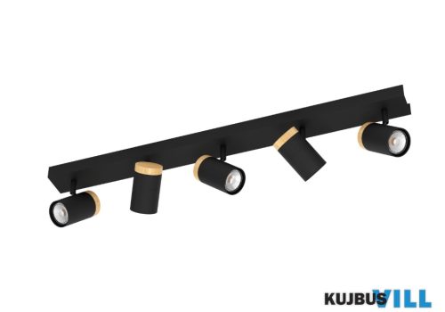 EGLO 39649 LED menny GU10 5x4,5W fek/fa Cartagena