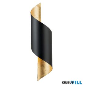 EGLO 39654 Fali E27 1x40W fekete/arany Jabaloyas