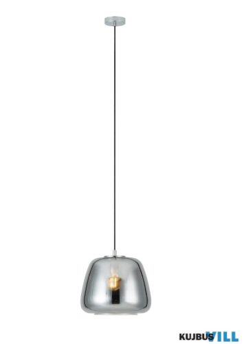 EGLO 39665 Függ.E27 1x40W 35cmkróm/átlfekAlbarino
