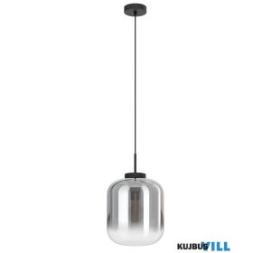 EGLO 39673 Függ E27 1x40W 25cm fek/átl Bulciago