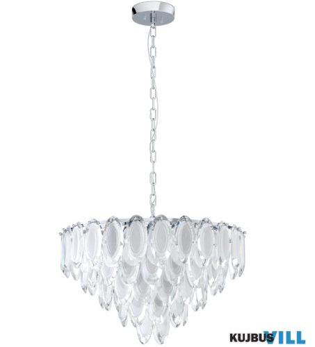 EGLO 39722 Függeszték E14 10x40W króm Carvario