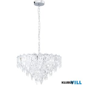 EGLO 39724 Függeszték E14 10x40W króm Carvario