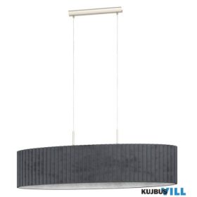 EGLO 39773 Függ.E27 2x40W mnikk/szürke Tamaresco