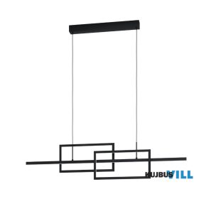 EGLO 39797 LEDfügg 28W 3000K 3200Lm fekete Puebla